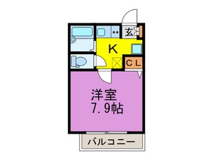 レグラス９８の物件間取画像